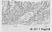 Silver Style 3D Map of Pema Gatshel