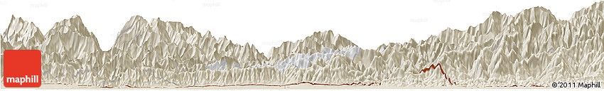 Classic Style Horizon Map of Pema Gatshel