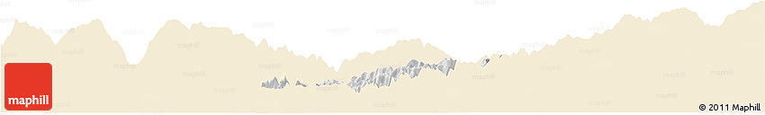 Classic Style Horizon Map of Pema Gatshel, single color outside