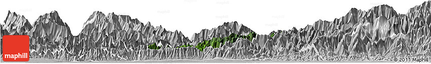 Satellite Horizon Map of Pema Gatshel, lighten, desaturated