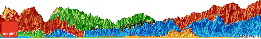 Satellite Horizon Map of Pema Gatshel, political outside