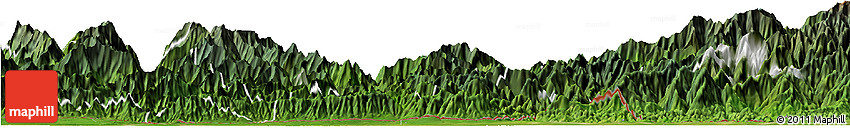 Satellite Horizon Map of Pema Gatshel