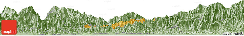 Savanna Style Horizon Map of Pema Gatshel