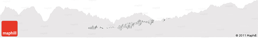 Silver Style Horizon Map of Pema Gatshel, single color outside