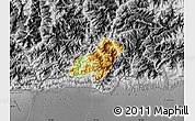 Physical Map of Pema Gatshel, desaturated