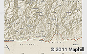 Shaded Relief Map of Pema Gatshel
