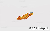 Political Panoramic Map of Pema Gatshel, cropped outside