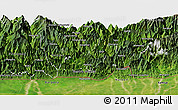 Satellite Panoramic Map of Pema Gatshel