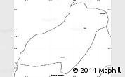 Blank Simple Map of Pema Gatshel