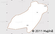 Classic Style Simple Map of Pema Gatshel, cropped outside