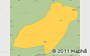 Savanna Style Simple Map of Pema Gatshel