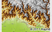 Physical Map of Samchi