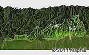 Satellite 3D Map of Samdrup Jongkhar, darken