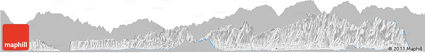 Gray Horizon Map of Samdrup Jongkhar, single color outside