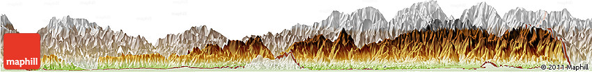 Physical Horizon Map of Samdrup Jongkhar, lighten