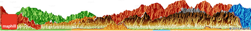Physical Horizon Map of Samdrup Jongkhar, political outside