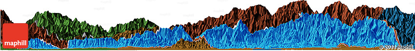 Political Horizon Map of Samdrup Jongkhar, darken