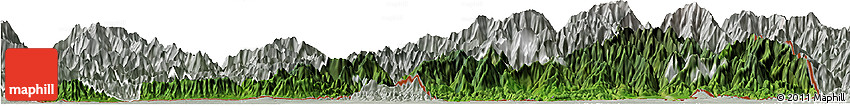 Satellite Horizon Map of Samdrup Jongkhar, lighten, semi-desaturated