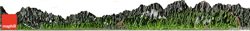 Satellite Horizon Map of Samdrup Jongkhar, semi-desaturated