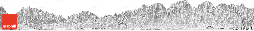 Silver Style Horizon Map of Samdrup Jongkhar