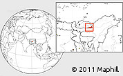 Blank Location Map of Samdrup Jongkhar