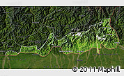 Satellite Map of Samdrup Jongkhar, darken