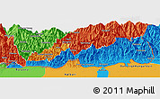 Political Panoramic Map of Samdrup Jongkhar