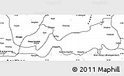 Blank Simple Map of Samdrup Jongkhar
