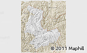 Classic Style 3D Map of Tashigang