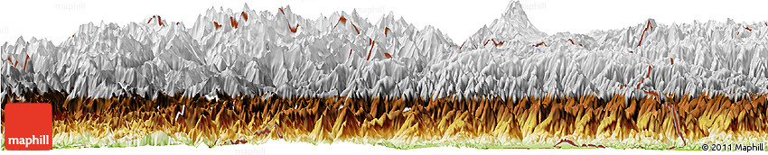 Physical Horizon Map of Tashigang