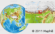 Physical Location Map of Tashigang