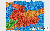 Political Panoramic Map of Tashigang