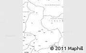 Blank Simple Map of Tashigang