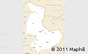 Classic Style Simple Map of Tashigang