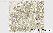 Shaded Relief 3D Map of Thimphu