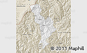 Classic Style Map of Thimphu