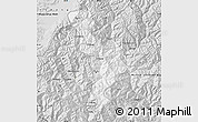 Silver Style Map of Thimphu