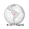 Outline Map of Itenez