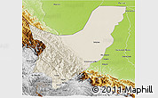 Shaded Relief 3D Map of Chapare, physical outside