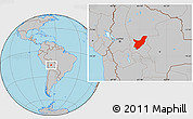 Gray Location Map of Chapare