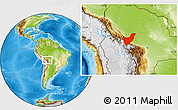 Physical Location Map of Chapare