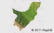 Satellite Map of Chapare, cropped outside