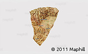 Satellite 3D Map of Quillacollo, cropped outside