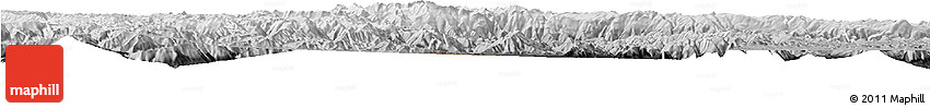 Physical Horizon Map of Quillacollo, desaturated