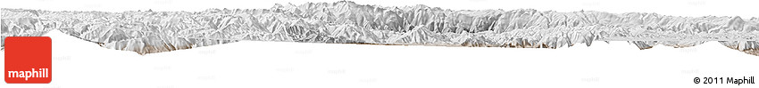 Physical Horizon Map of Quillacollo, lighten