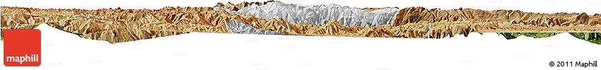 Physical Horizon Map of Quillacollo, satellite outside