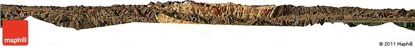 Satellite Horizon Map of Quillacollo, darken