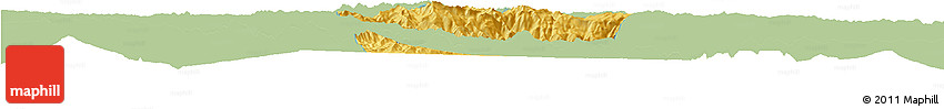 Savanna Style Horizon Map of Quillacollo, single color outside