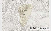 Shaded Relief Map of Quillacollo, lighten