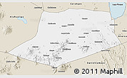 Classic Style 3D Map of L.Cabrera